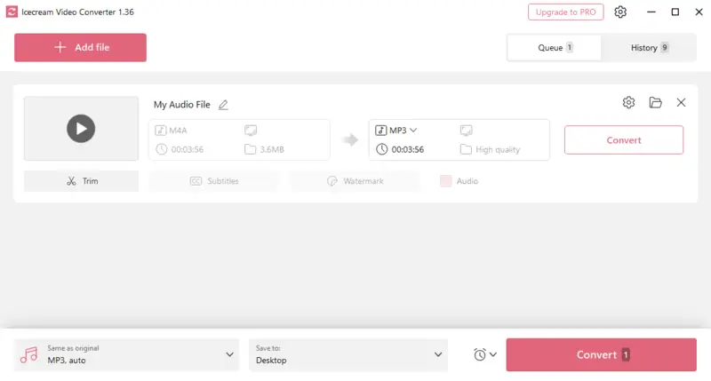 Icecream Video Converter